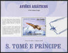 St Thomas & Prince Islands 2009 Asian Aircraft - T-50 perf s/sheet (Portuguese Text) unmounted mint