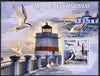 St Thomas & Prince Islands 2009 Lighthouses and Sea Birds - Puffin perf s/sheet unmounted mint