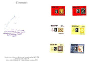 Bhutan 1990 150th Anniversary of Penny Black - 6 imperf values (10, 15, 20, 25, 30nu & 50ch) mounted in Folder entitled 'Your Proofs from the House of Questa', signed and approved by Director PTT, probably unique ex Government archives