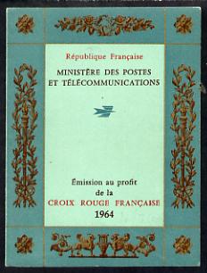 France 1964 Red Cross Booklet complete and pristine, SG XSB14