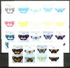 Abkhazia 1996 Butterflies sheetlet containing set of 4 values - the set of 7 imperf progressive proofs comprising the 4 individual colours, plus 2, 3 and all 4-colour composites
