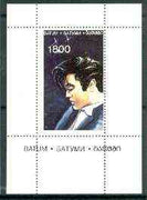 Batum 1995 Film Stars (Elvis Presley) individual perf souvenir sheet unmounted mint