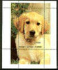 Batum 1996 Golden Retriever perf souvenir sheet unmounted mint