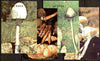 Guyana 1990 Mushrooms set of 4 individual souvenir sheets fine cto used, as Sc #2348-51