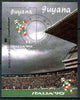 Guyana 1989 Football World Cup 'Italia 90' perf m/sheet fine cto used Sc #2224