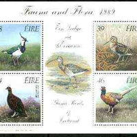 Ireland 1989 Game Birds m/sheet unmounted mint, SG MS 737