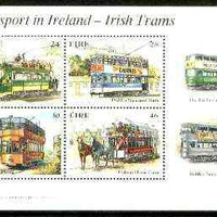 Ireland 1987 Irish Trams m/sheet unmounted mint, SG MS 662