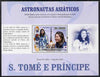 St Thomas & Prince Islands 2009 Asian Astronauts - Yi So,Yeon perf s/sheet (Portuguese Text) unmounted mint