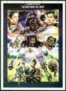 Togo 1999 Star Wars 'The Return of the Jedi' perf sheetlet containing 9 values, unmounted mint
