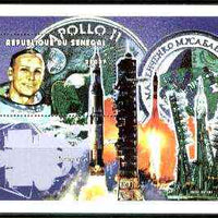 Senegal 1999 Space Travel perf miniature sheet, unmounted mint