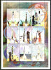 Senegal 1999 Space Travel perf sheetlet containing 9 values, unmounted mint