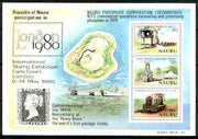 Nauru 1980 Phosphate Corporation (Railway Locos) m/sheet (with London 1980 imprint) unmounted mint, SG MS 227