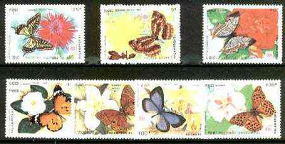 Cambodia 1991 'Phila Nippon 91' Int Stamp Exhibition (Butterflies) complete set of 7 unmounted mint, SG 1194-1200*