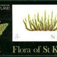 St Kilda 1969 Flowers 5s (Fir Clubmoss) imperf souvenir sheet unmounted mint