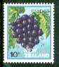 New Zealand 1982-89 Grapes 10c from Fruit def set unmounted mint, SG 1283*