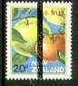 New Zealand 1982-89 Citrus Fruit 20c from Fruit def set with vert black line opt for PO training school use unmounted mint, as SG 1284*