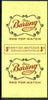 Match Box Labels - Barling Pipes 'All Round the Box' matchbox label in superb unused condition