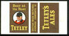 Match Box Labels - Tetley Ales (Hunt Master) 'All Round the Box' matchbox label in superb unused condition