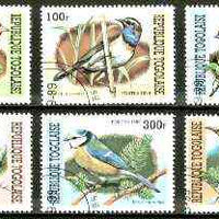 Togo 1999 Birds complete set of 6 values fine cto used*