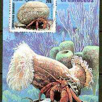 Sahara Republic 1999 Crabs perf m/sheet fine cto used