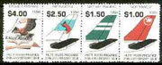 Cinderella - Hutt River Province 1994 24th Anniversary Issue (Airlines) unmounted mint strip of 4