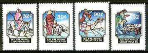 Cinderella - Hutt River Province 1988 Christmas unmounted mint set of 4 (Nativity Scenes)