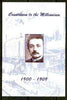 Angola 1999 Countdown to the Millennium #01 (1900-1909) imperf souvenir sheet (Einstein & Railway) unmounted mint