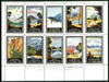 New Zealand - Tourism sheetlet containing 10 perf labels depicting various views (produced for A R Skinner)