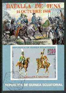 Equatorial Guinea 19?? Battle of Iena imperf m/sheet cto used