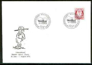 Norway 1970 Commemorative cover for International Baptist Scout Camp with special illustrated cancel