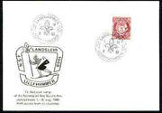 Norway 1969 Commemorative card for Jørstadmoen National Scout Camp with special illustrated cancel