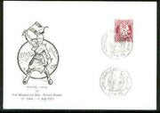 Norway 1970 Commemorative card for Speidarleiren Førde County Scout Camp with special illustrated cancel