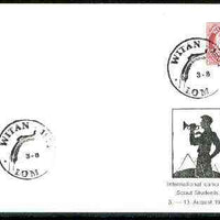 Norway 1971 Commemorative card for Witan International Scout Camp with special illustrated cancel