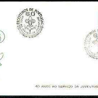 Portugal 1973 Commemorative cover for 60 Years of Scouting with 20c Windmill stamp with Special,cancel