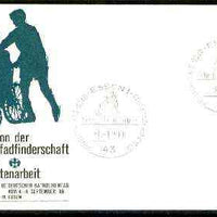 Germany - West 1968 Commemorative cover for St George Disabled Scouts with special illustrated cancel
