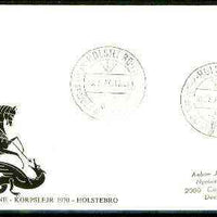 Denmark 1970 Illustrated cover (St George & Dragon) for Holstebro Scouts with special illustrated cancel