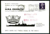 Great Britain 1968 Commemorative cover for first voyage of HMS Exmouth (first major gas-turbine vessel)