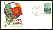 United States 1953 illustrated cover for Festival of Ireland with IRELAND (W VA) cancel