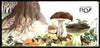 Rumania 1994 Edible and Poisonous Fungi booklet containing two m/sheets, unused and pristine
