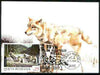 Rumania 1992 Wolf 25L (as SG 5482) on maximum card with special illustrated 'Wolf' cancellation