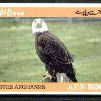 Afghanistan 1999 American Bald Eagle #2 imperf m/sheet unmounted mint