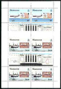 Montserrat 1980 'London 1980' Stamp Exhibition set of 6 unmounted mint, SG 460-65