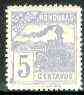 Honduras 1898 Steam Locomotive 5c grey-blue unmounted mint, SG 110