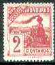 Honduras 1898 Steam Locomotive 2c red unmounted mint, SG 109