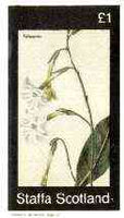 Staffa 1982 Flowers #35 (Tobacco) imperf souvenir sheet (£1 value) unmounted mint