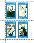 Staffa 1982 Flowers #38 (Buck Bean, Corn Flag, Thrift & Crateva) perf set of 4 values unmounted mint