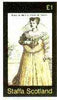 Staffa 1982 French Costumes of 16th Century #1 (Marie deMedicis) imperf souvenir sheet (£1 value) unmounted mint