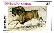 Eynhallow 1982 The Gnu imperf deluxe sheet (£2 value) unmounted mint