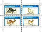 Grunay 1982 Animals (Chamois, Antelope, etc) perf set of 4 values unmounted mint