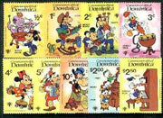 Dominica 1979 Int Year of the Child (Disney Cartoon Characters) set of 9 unmounted mint, SG 691-99